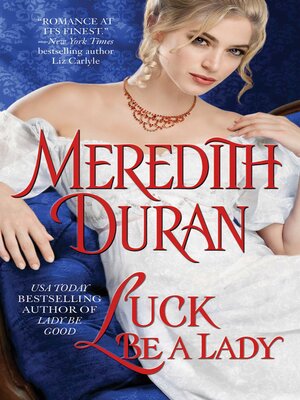 cover image of Luck Be a Lady